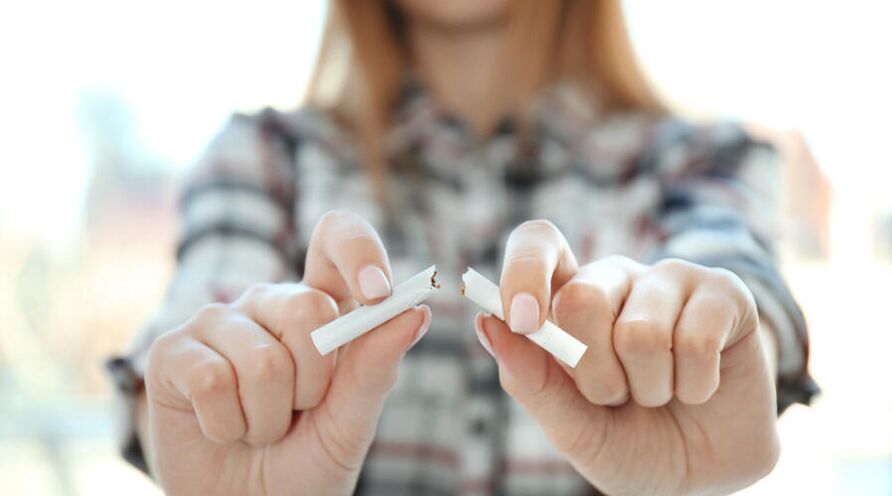 eine einfache Möglichkeit, mit dem Rauchen aufzuhören