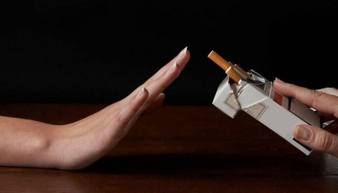 Beenden Sie die Nikotinsucht